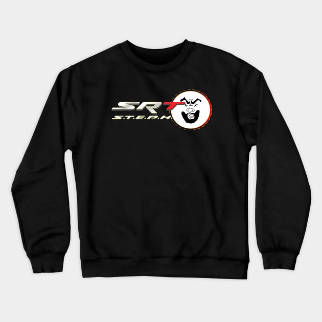 SRT Steph logo Crewneck Sweatshirt by Blaq STEPH